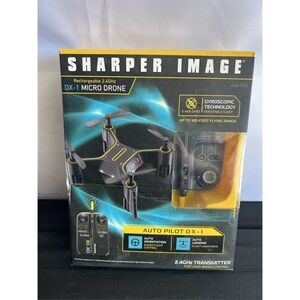 Sharper Image DX-1 Micro Drone 2.4GHz RC Quadcopter Open Box
